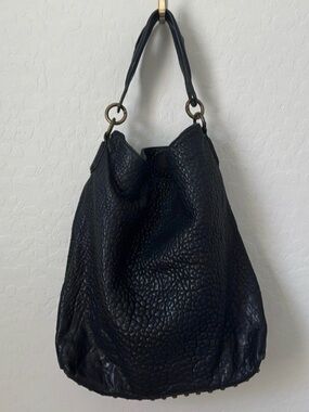 ALEXANDER WANG Darcy Hobo Pebbled Leather Studded Bag